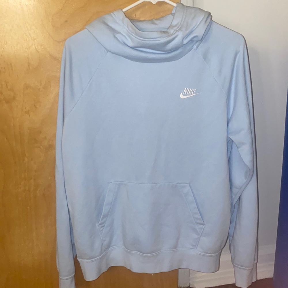 Iight blue womens nike hoodie
